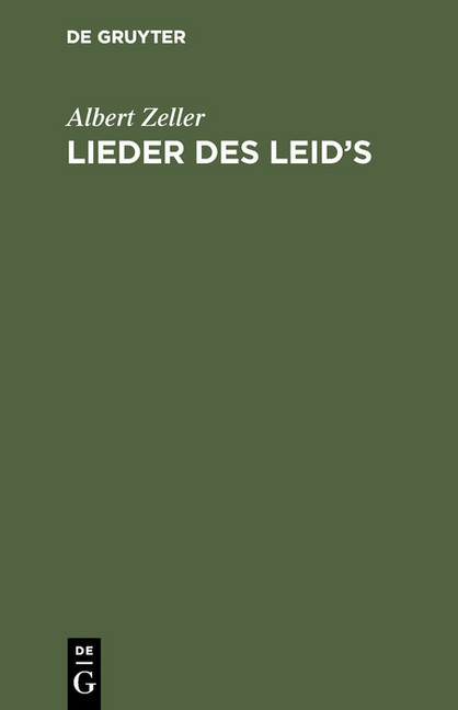 Lieder des Leid's main product photo