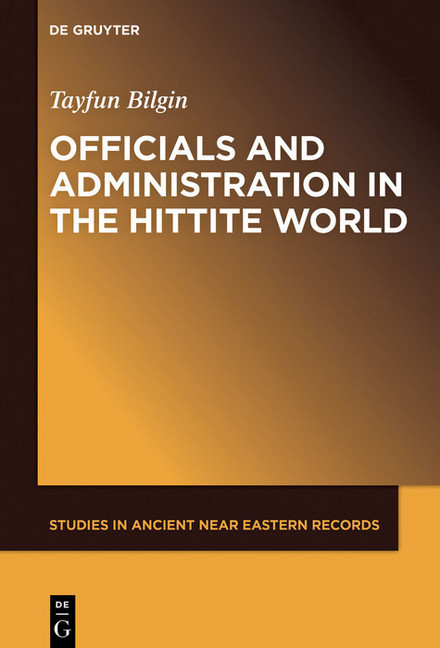 Officials and Administration in the Hittite World main product photo