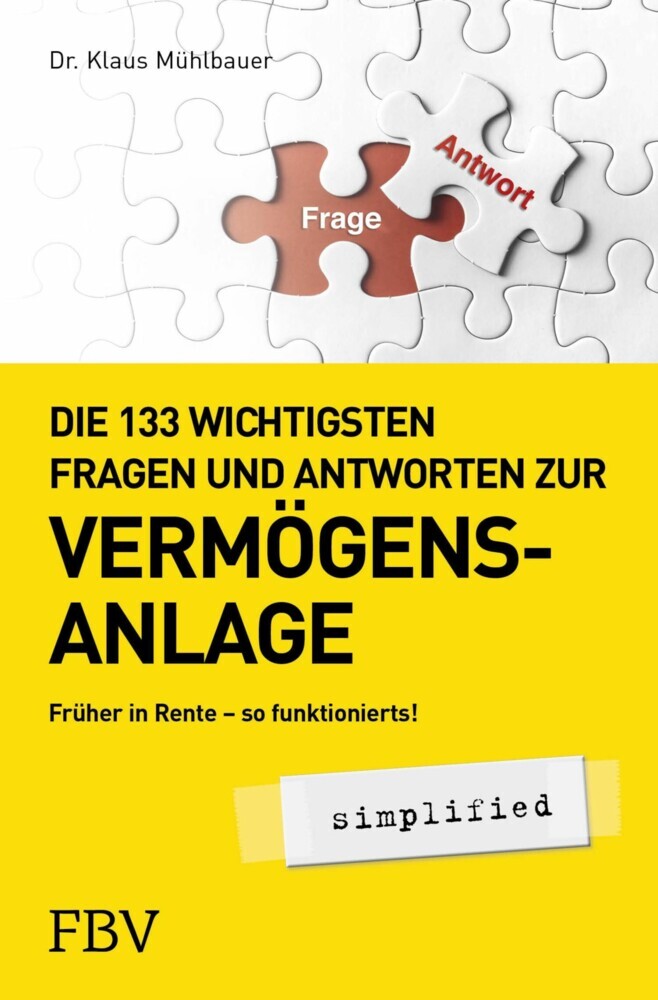 Die 133 wichtigsten Fragen und Antworten zur Vermögensanlage simplified main product photo