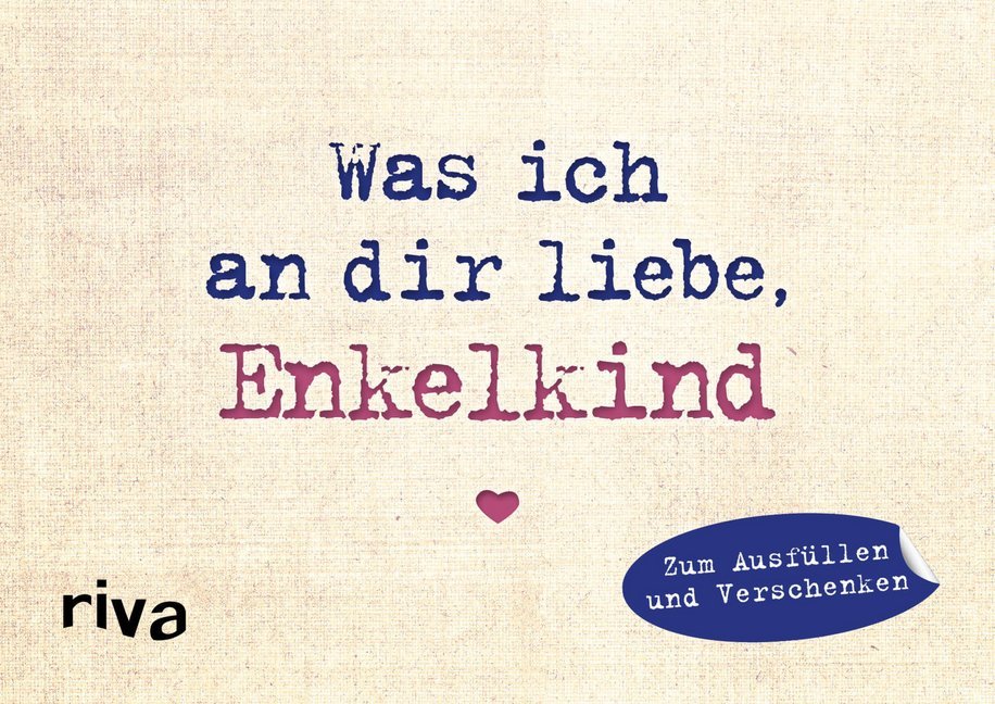Was ich an dir liebe, Enkelkind - Miniversion main product photo