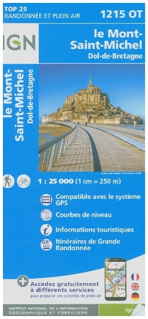 1215OT Le Mont-Saint-Michel Dol-de-Bretagne main product photo