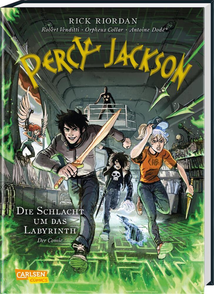 Percy Jackson (Comic) 4: Die Schlacht um das Labyrinth main product photo
