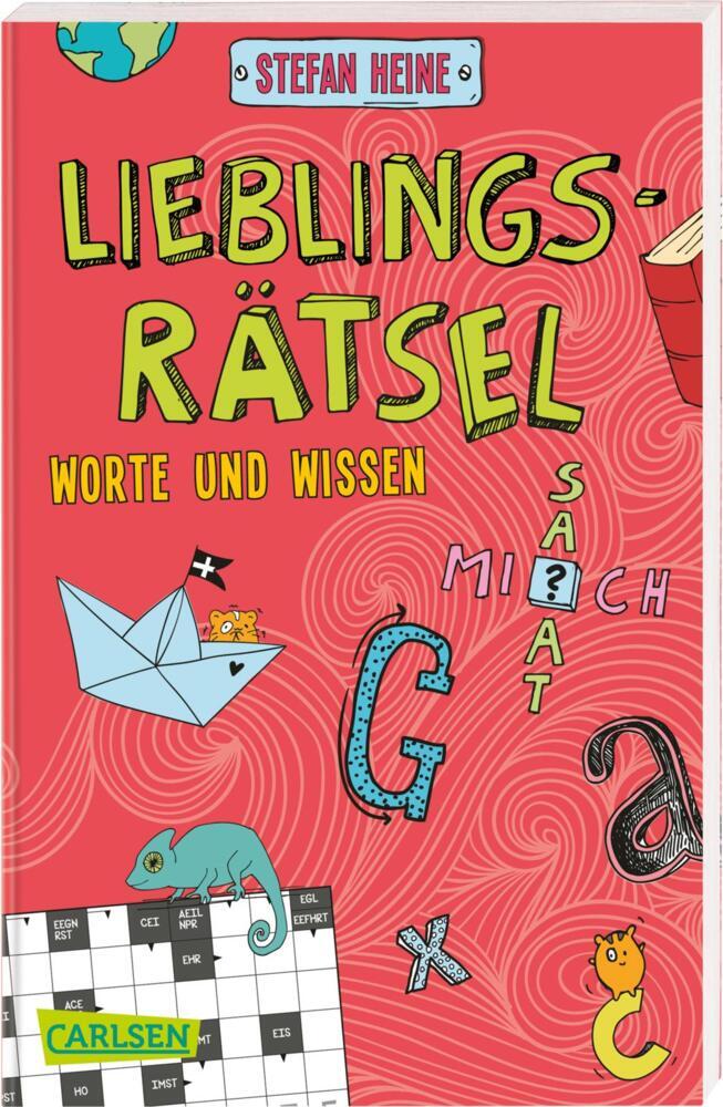 Lieblingsrätsel - Wörter und Wissen, ab 8 Jahren (Kreuzworträtsel, Buchstabensalat, Geheimcodes und vieles mehr) main product photo