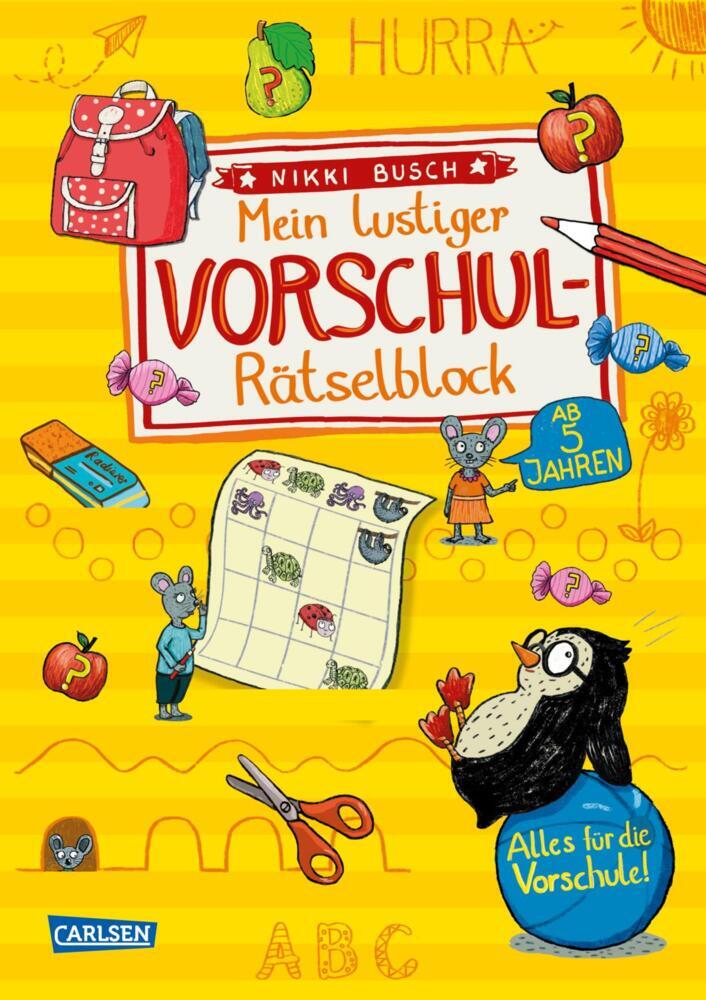Rätselspaß Grundschule: Mein lustiger Vorschul-Rätselblock main product photo