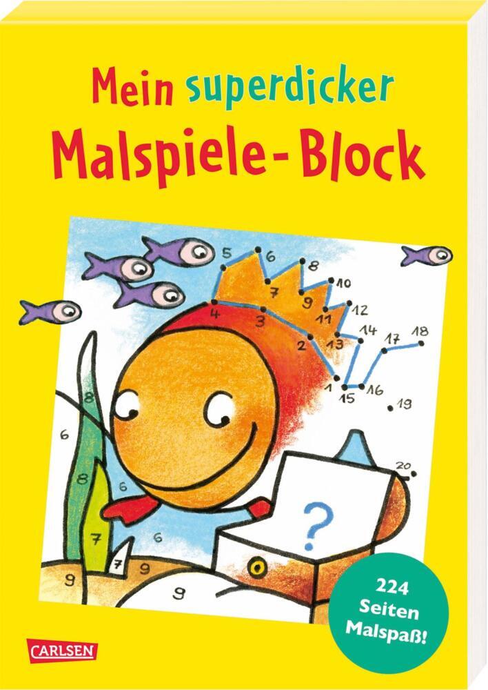 Mein superdicker Malspiele-Block main product photo