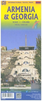 International Travel Map ITM Georgia / Armenia
