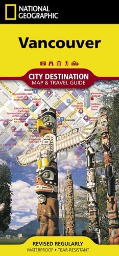 National Geographic City Destination Map Vancouver main product photo