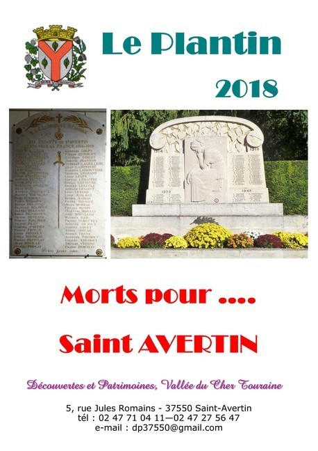 Morts pour ..... Saint - Avertin main product photo