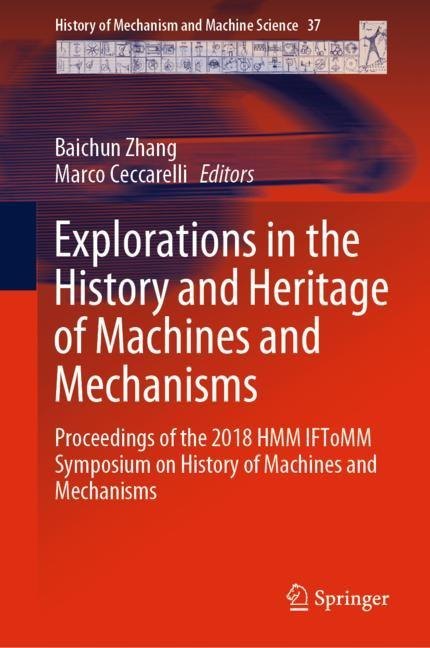 Explorations in the History and Heritage of Machines and Mechanisms main product photo