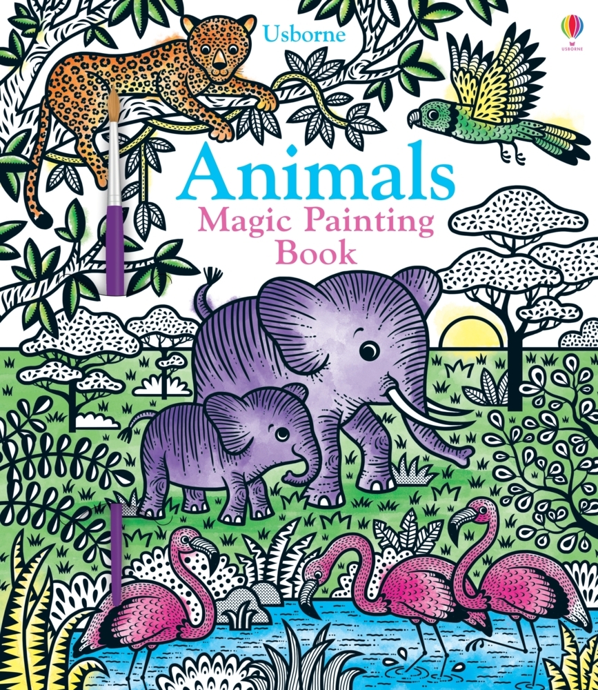 Animals Magic Painting Book main product photo