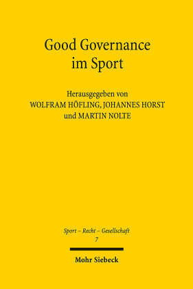 Good Governance im Sport