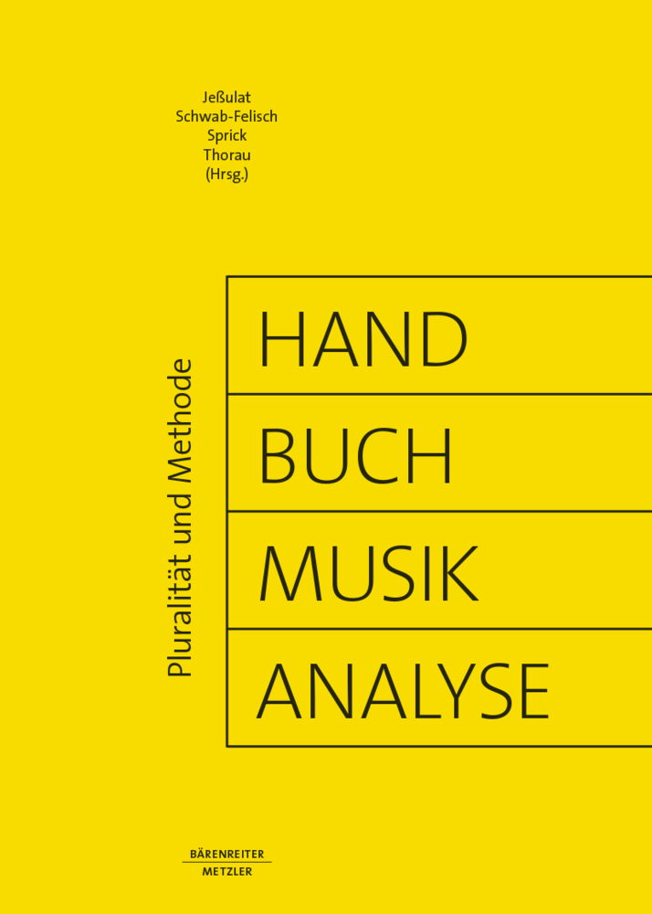 Handbuch Musikanalyse main product photo
