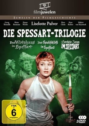 Die Spessart-Trilogie: Alle 3 Spessart-Komödien mit Lilo Pulver, 3 DVD