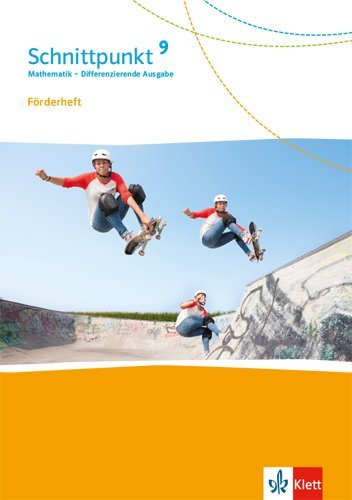 Schnittpunkt Mathematik 9. Differenzierende Ausgabe ab 2017 - 9. Schuljahr, Förderheft mit Lösungen main product photo