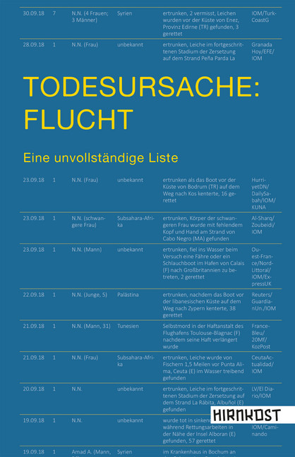 Todesursache: Flucht main product photo