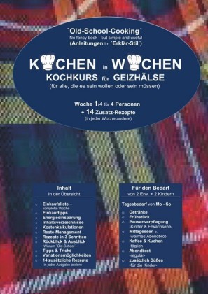 Kochen in Wochen