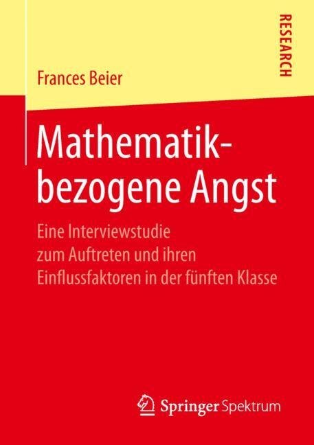 Mathematikbezogene Angst main product photo