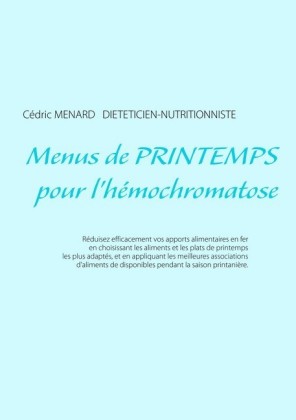 Menus de printemps pour l&apos;hémochromatose