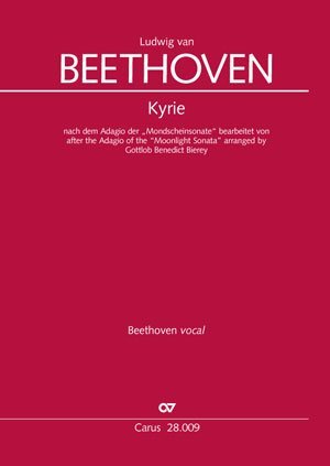 Kyrie nach dem Adagio der "Mondscheinsonate" (Partitur) main product photo