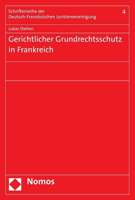 Gerichtlicher Grundrechtsschutz in Frankreich main product photo