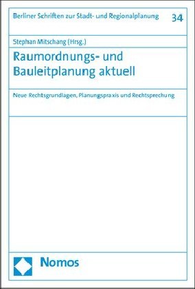 Raumordnungs- und Bauleitplanung aktuell main product photo