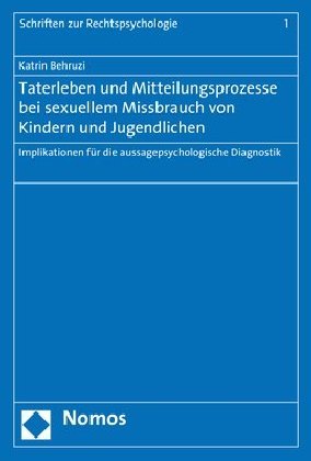 Taterleben und Mitteilungsprozesse bei sexuellem Missbrauch von Kindern und Jugendlichen main product photo