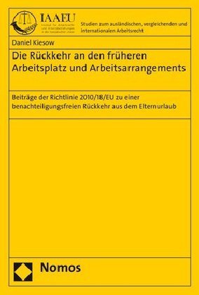 Die Rückkehr an den früheren Arbeitsplatz und Arbeitsarrangements