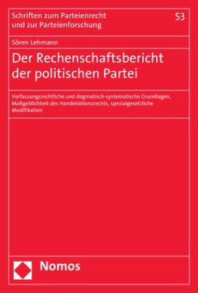 Der Rechenschaftsbericht der politischen Partei