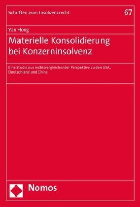 Materielle Konsolidierung bei Konzerninsolvenz