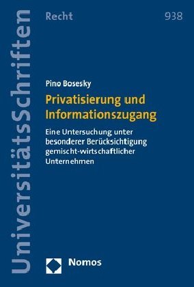Privatisierung und Informationszugang main product photo