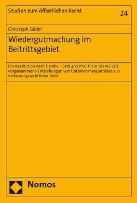 Wiedergutmachung im Beitrittsgebiet