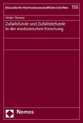 Zufallsfunde und Zufallsbefunde in der medizinischen Forschung