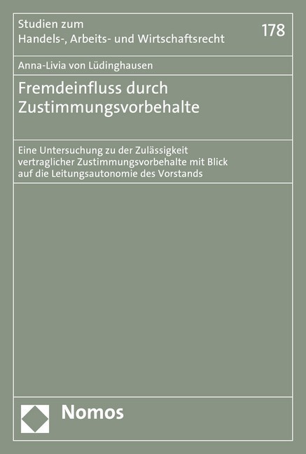 Fremdeinfluss durch Zustimmungsvorbehalte main product photo