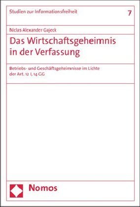 Das Wirtschaftsgeheimnis in der Verfassung