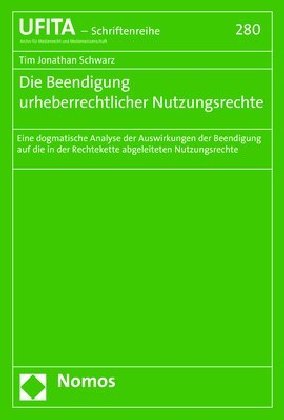 Die Beendigung urheberrechtlicher Nutzungsrechte main product photo