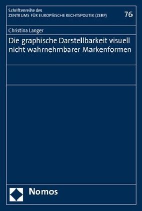Die graphische Darstellbarkeit visuell nicht wahrnehmbarer Markenformen main product photo