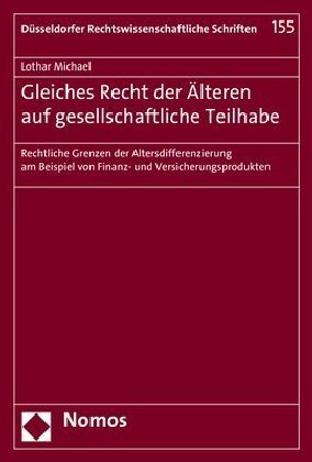 Gleiches Recht der Älteren auf gesellschaftliche Teilhabe