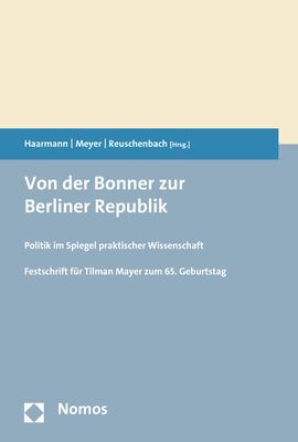 Von der Bonner zur Berliner Republik main product photo