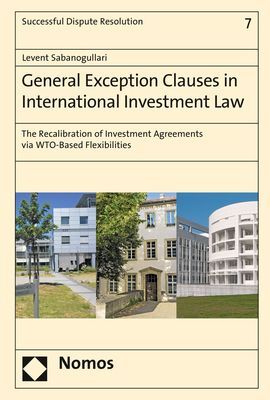 General Exception Clauses in International Investment Law main product photo