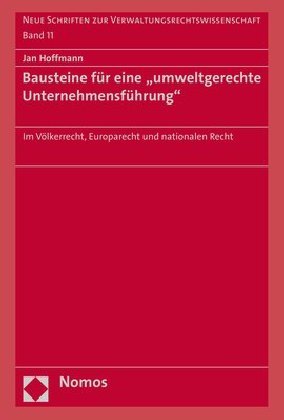 Bausteine für eine 'umweltgerechte Unternehmensführung' main product photo