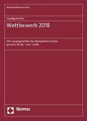 Hauptgutachten. Wettbewerb 2018 main product photo