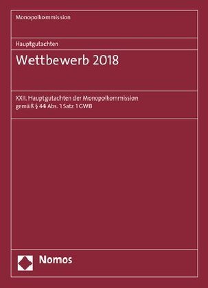 Hauptgutachten. Wettbewerb 2018