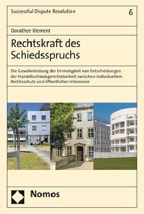 Rechtskraft des Schiedsspruchs main product photo