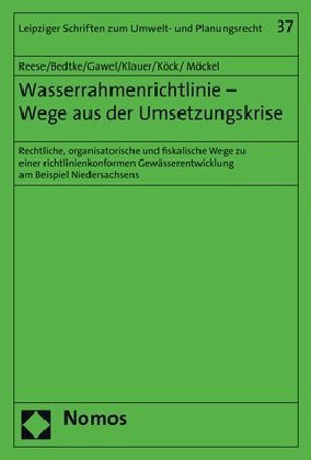 Wasserrahmenrichtlinie - Wege aus der Umsetzungskrise main product photo