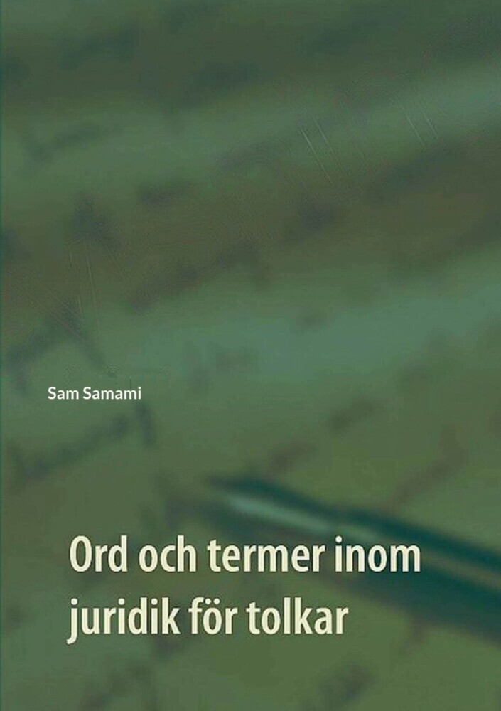 Ord och termer inom juridik för tolkar main product photo