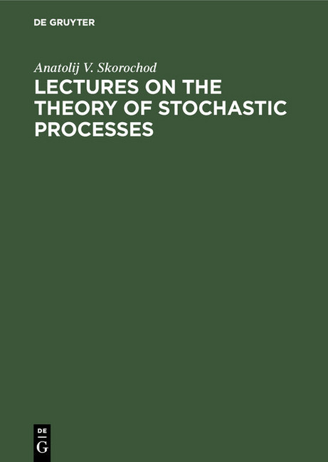 Lectures on the Theory of Stochastic Processes main product photo