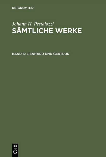 Lienhard und Gertrud main product photo
