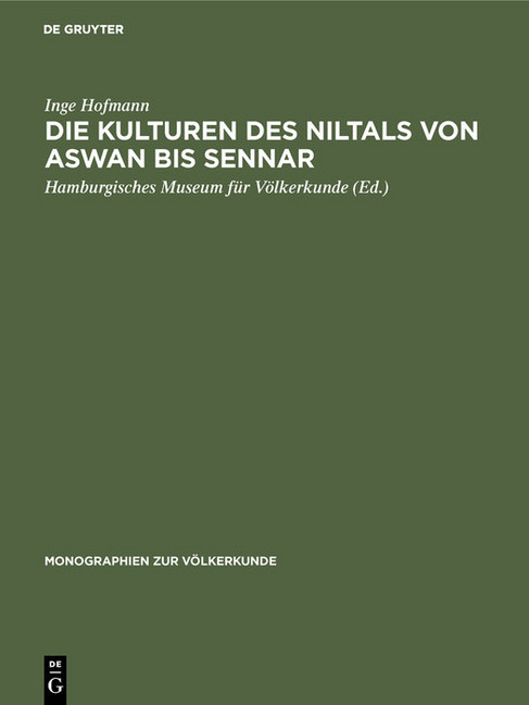 Die Kulturen des Niltals von Aswan bis Sennar main product photo