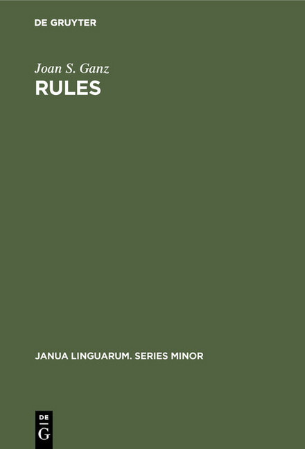 Rules main product photo