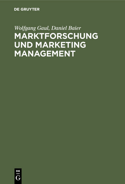 Marktforschung und Marketing Management main product photo